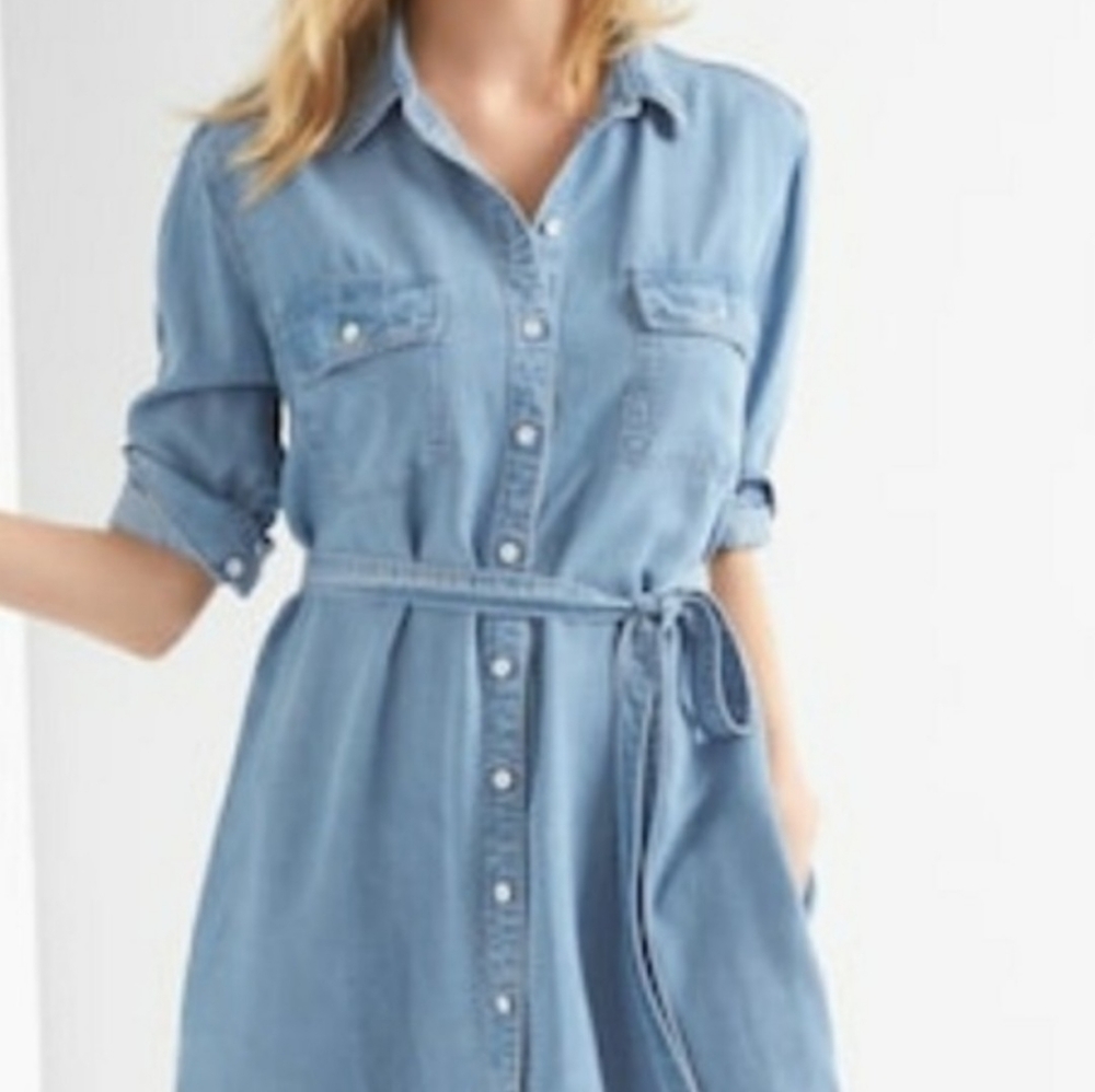Gap denim dress
